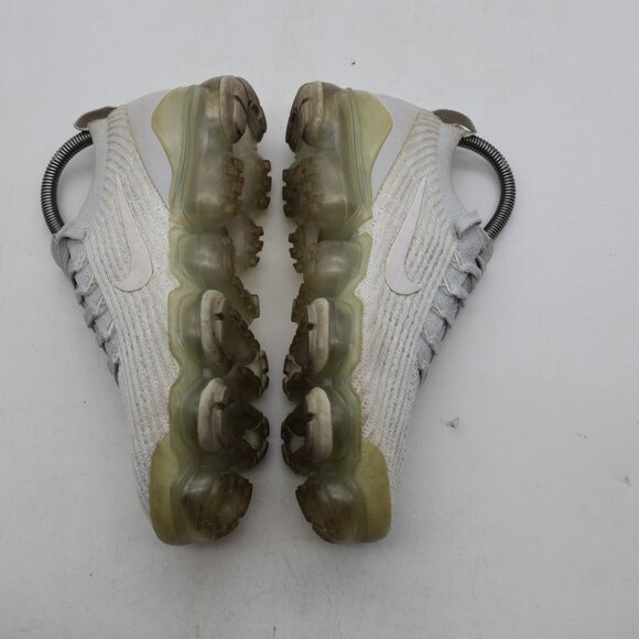 Nike Air VaporMax Flyknit 3 Women's US Size 7 Gray Running Sneakers AJ6910-100 - Picture 8 of 9